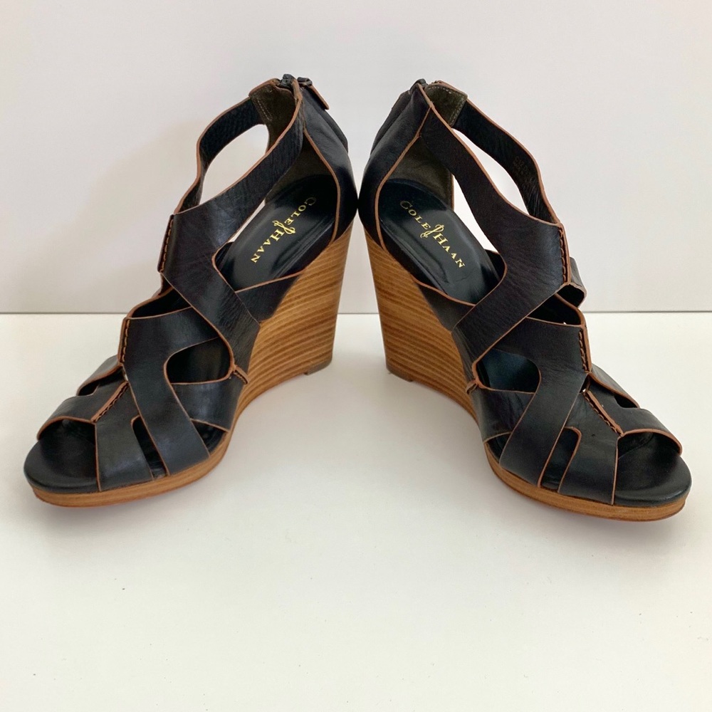 Cole Haan wedges - preowned; very good condition